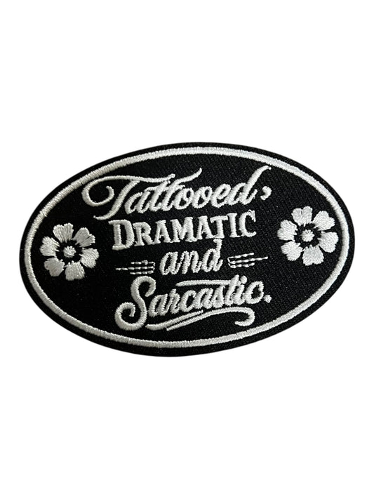 Tattooed dramatic and sarcasm