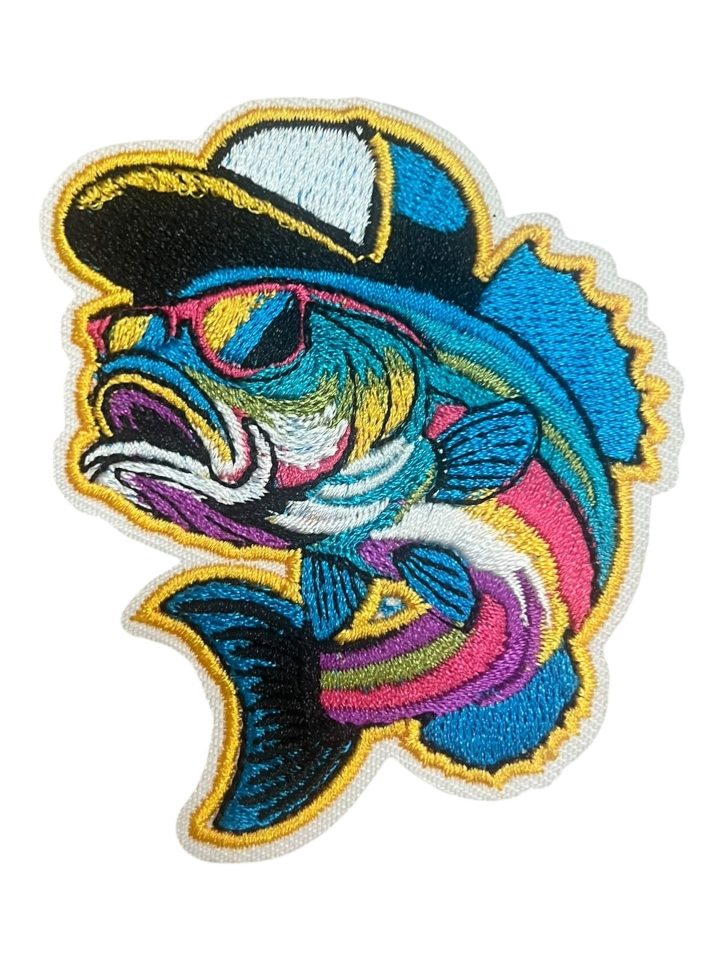 Fish with a cap and ballcap