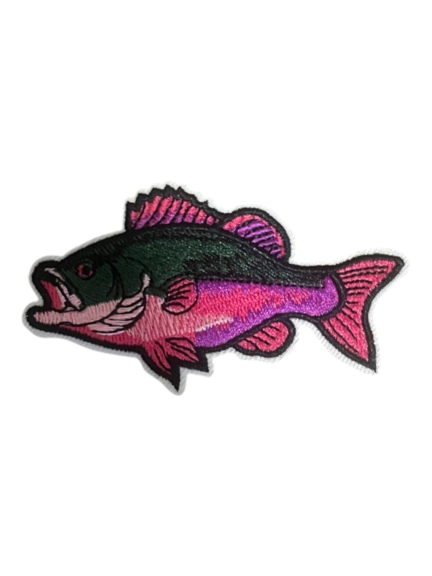 Pink and green fish