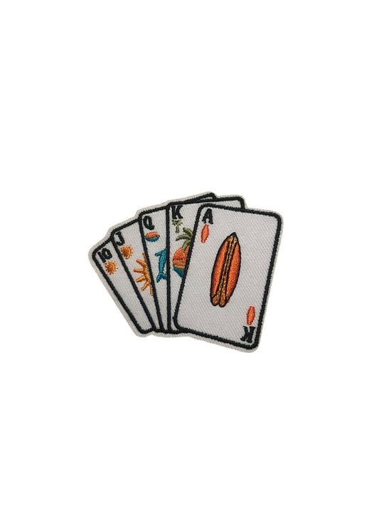 Summer time card hand