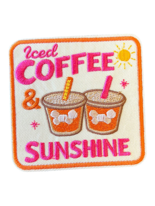 Iced coffee and sunshine