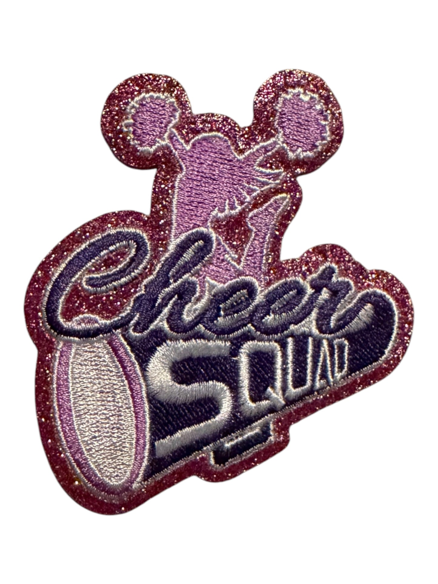 Cheer squad with megaphone