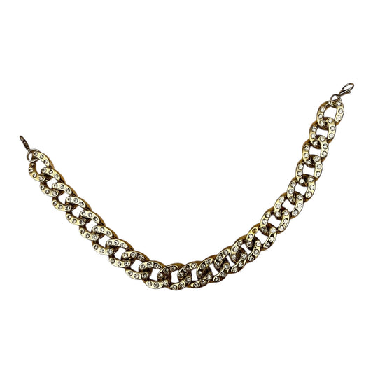 Gold with bling  Hat Chain