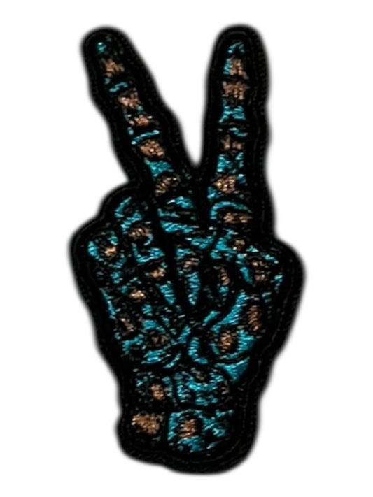 Peace sign hands