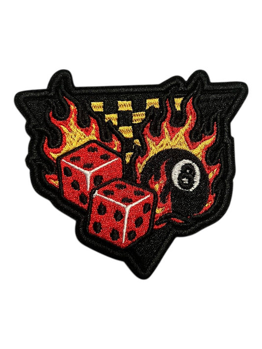 8 ball with dice