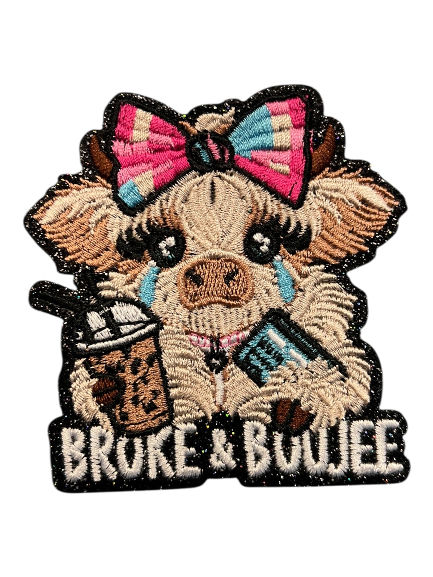 Broke and Boujee cow