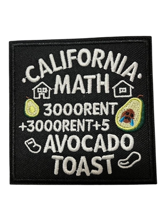 California math 3000 rent Avocado toast