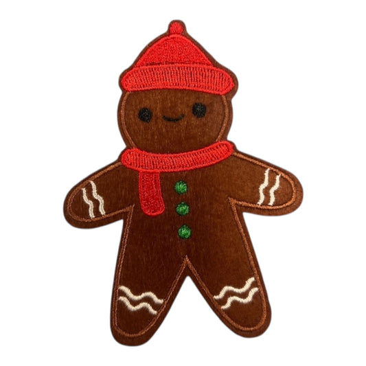 Ginger Bread Iron on Patch