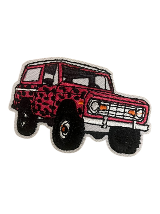 Bronco leopard pink
