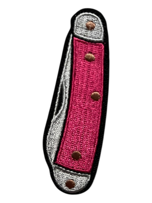 Pocket knife hot pink