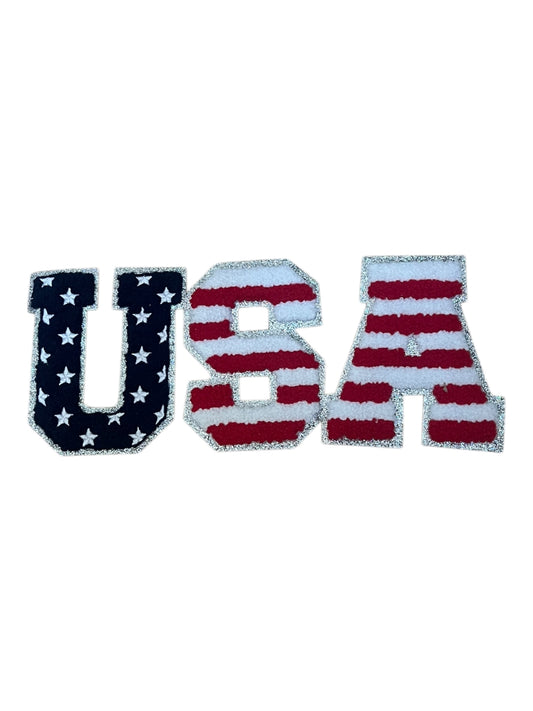 USA Apparel size patch