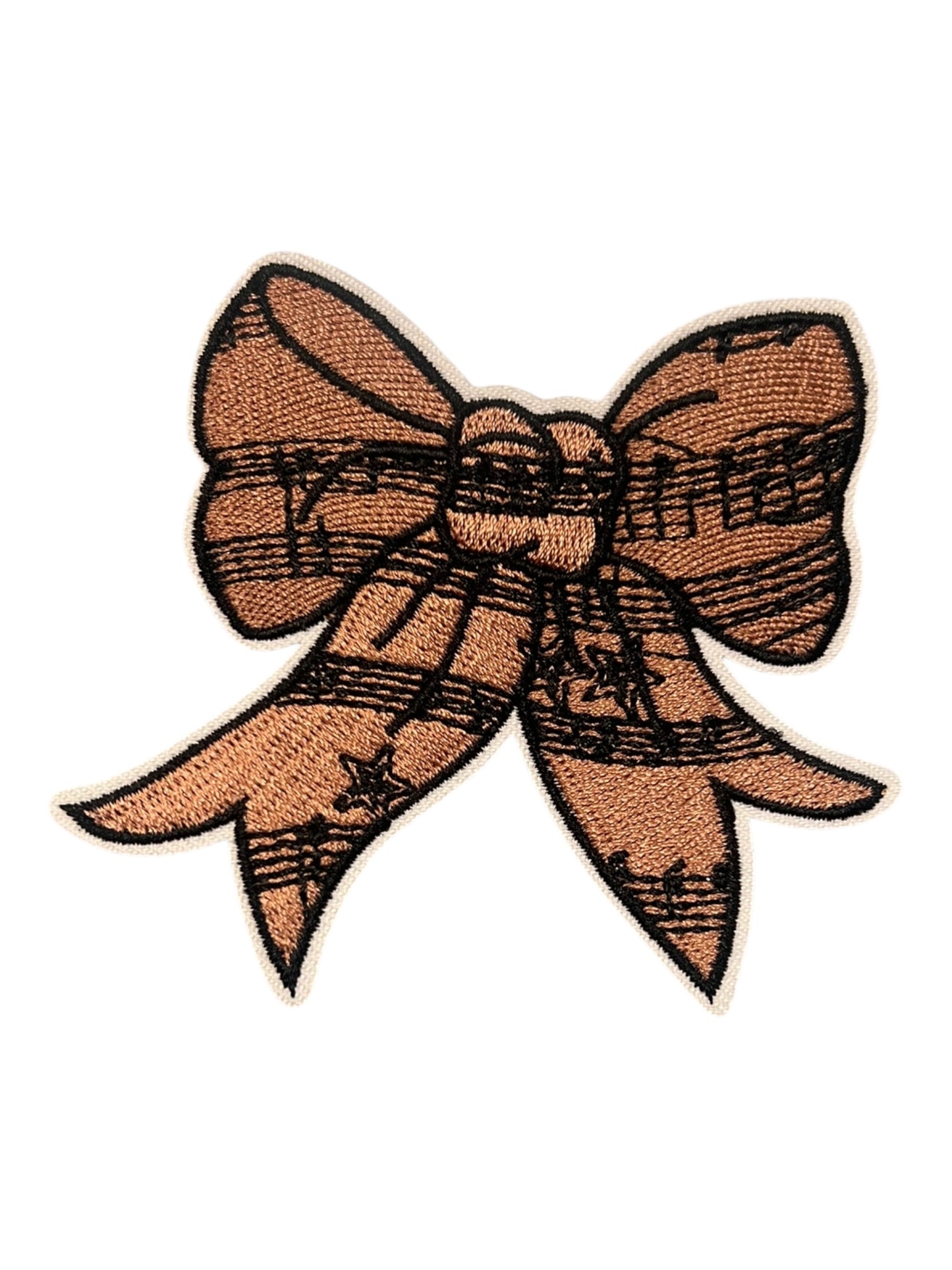 Bow with music notes