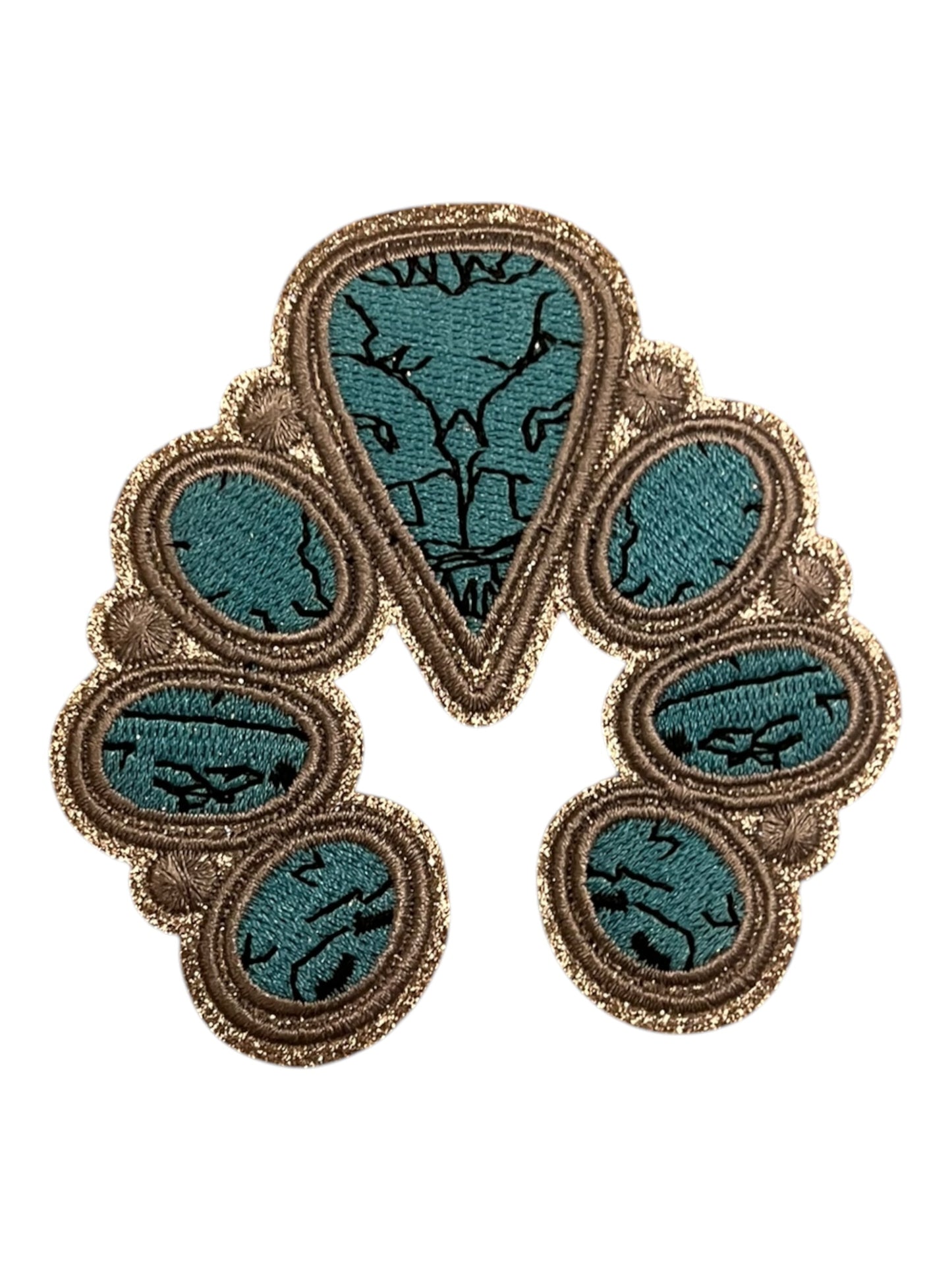 Turquoise horseshoe
