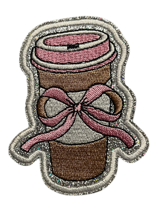 Coffee cup with bow
