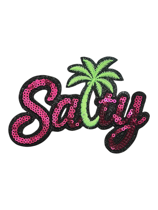 Sequin Salty hot pink