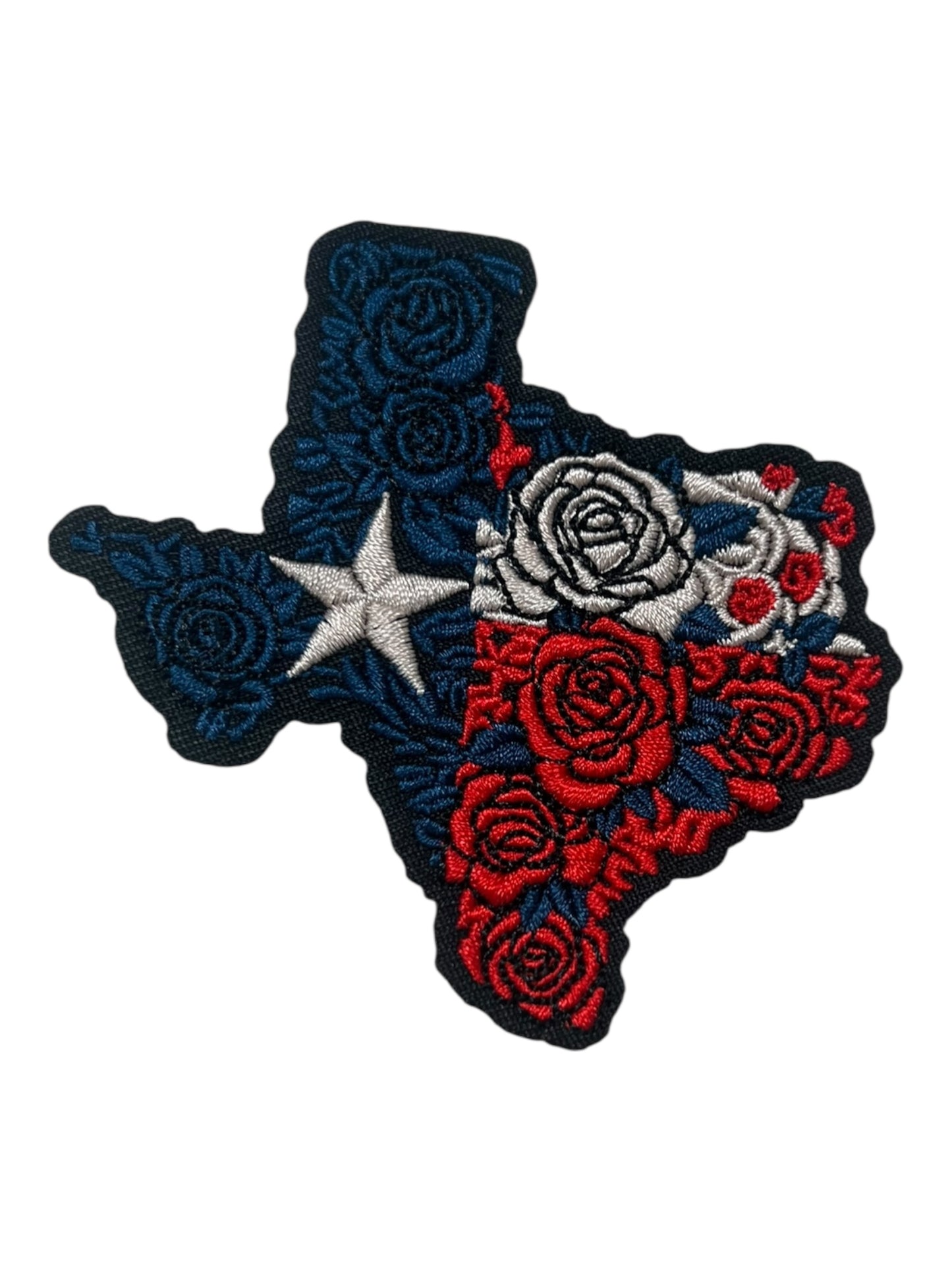 State of Texas in Red and Blue