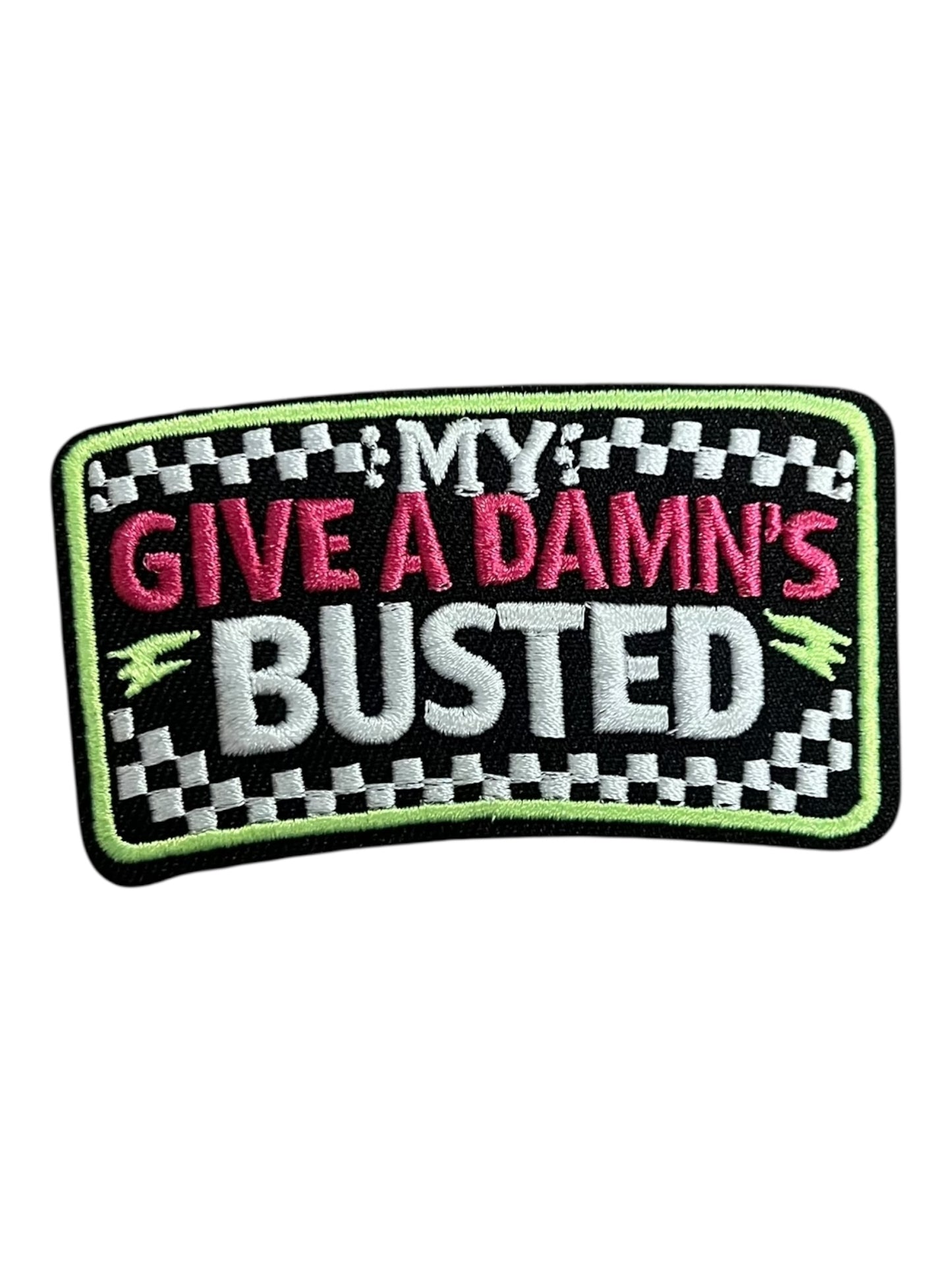 My give a damn’s busted