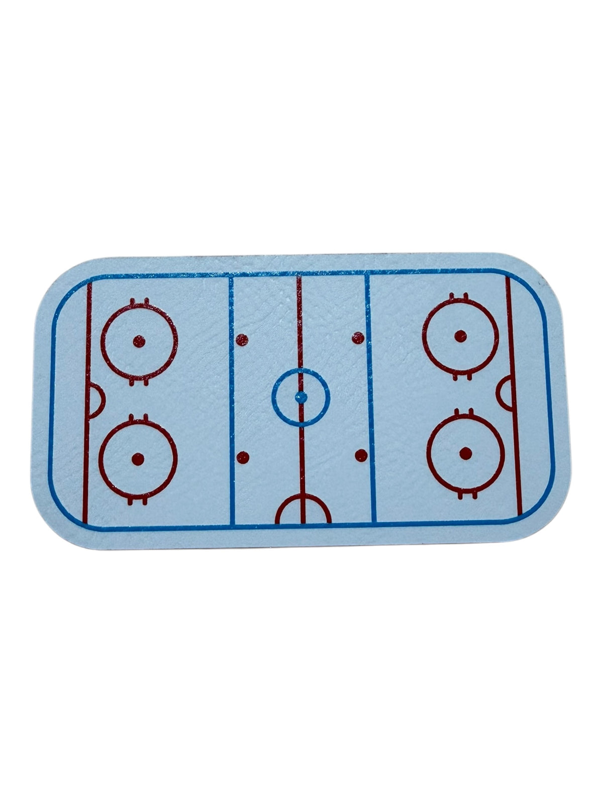 Trucker Hat Patch Hockey rink  leatherette