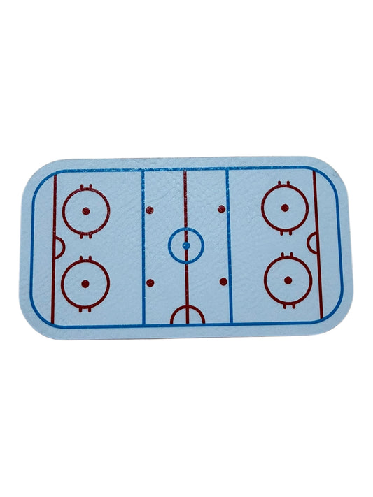 Trucker Hat Patch Hockey rink  leatherette