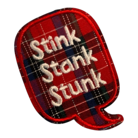 Stink Stank  iron on Patch