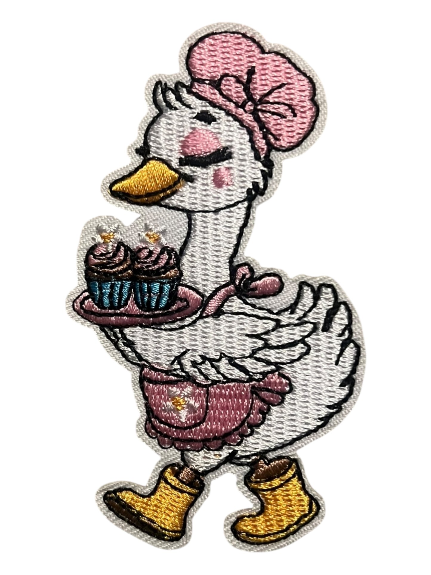 Baker goose w/cupcakes