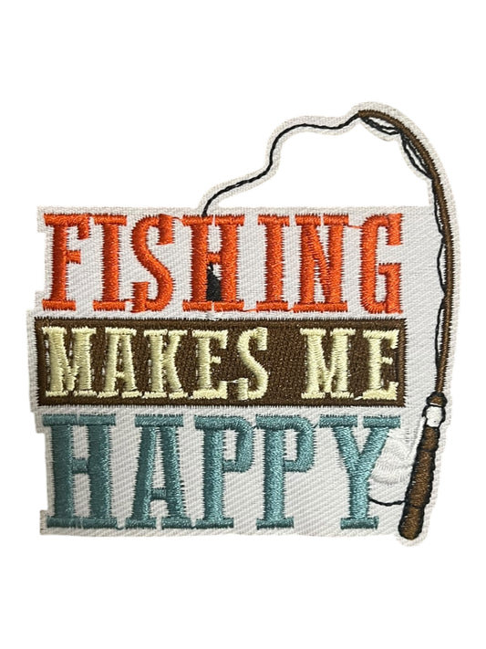 Fishing Makes  me happy with fishing