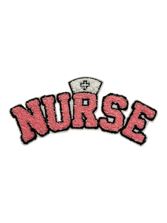 Pink nurse chenille