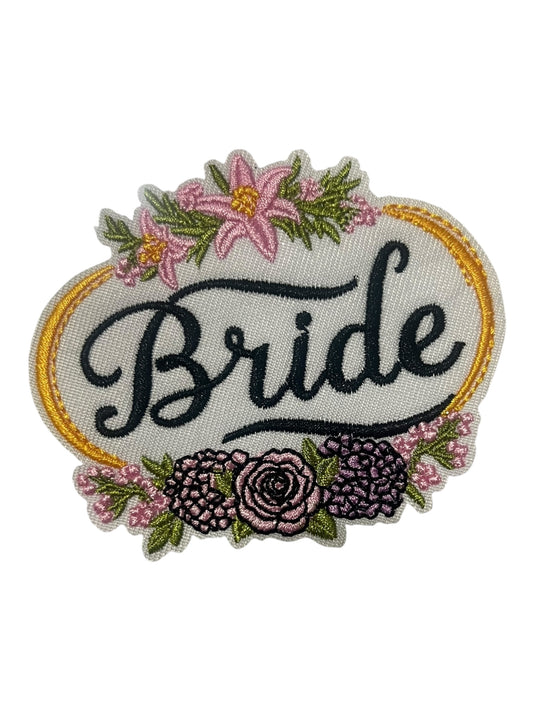 Bride w/ flowers