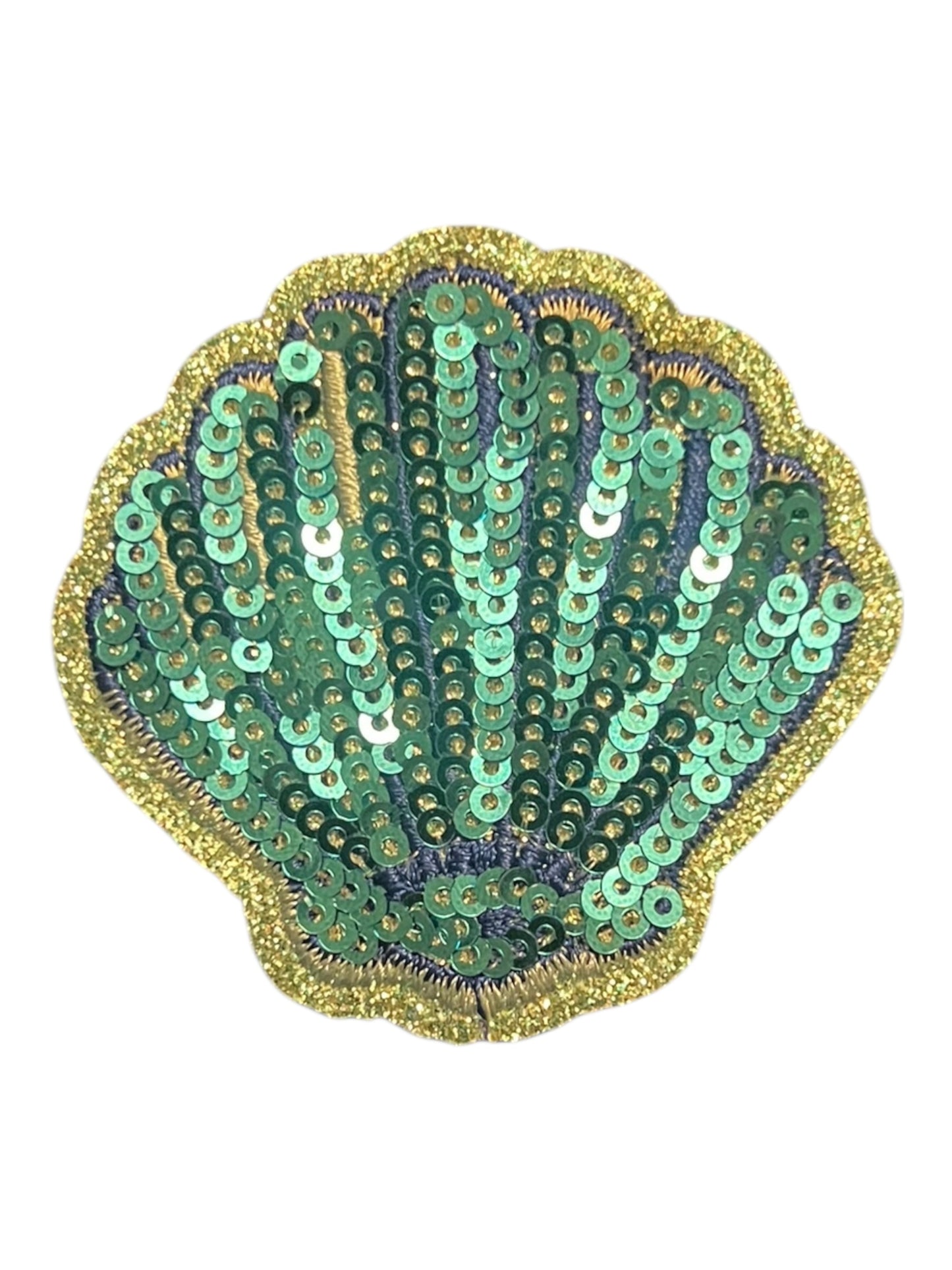 Sequin seashell turquoise