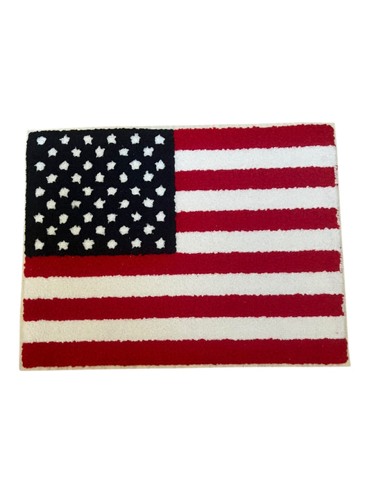 American Flag Apparel size patch