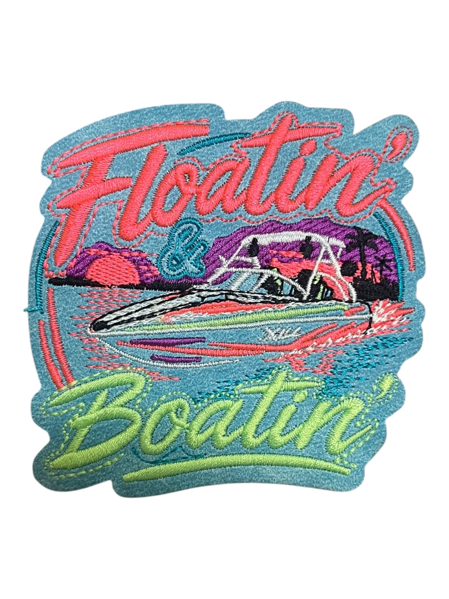 Floatin & Boatin blue