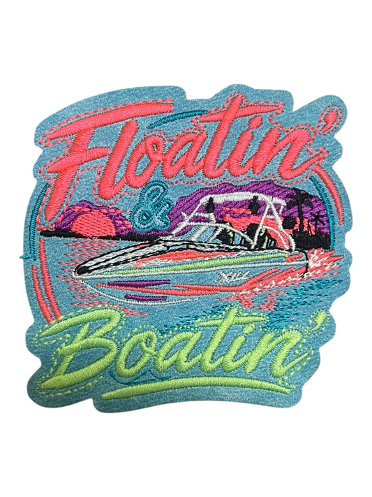 Floatin & Boatin blue