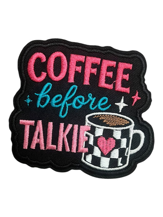 Coffee before talkie