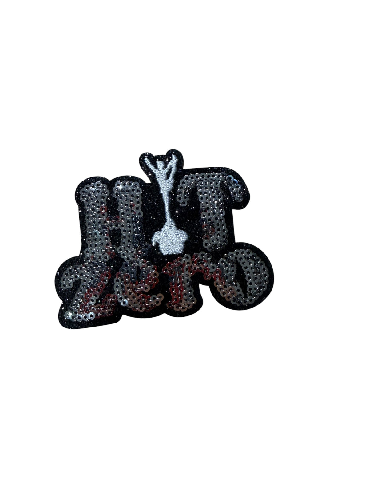 Hit zero silver  sequin