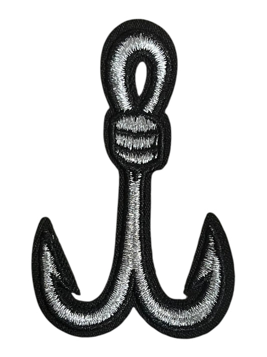Silver fish hook