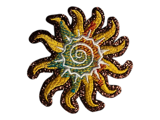 Tye dye  sun face