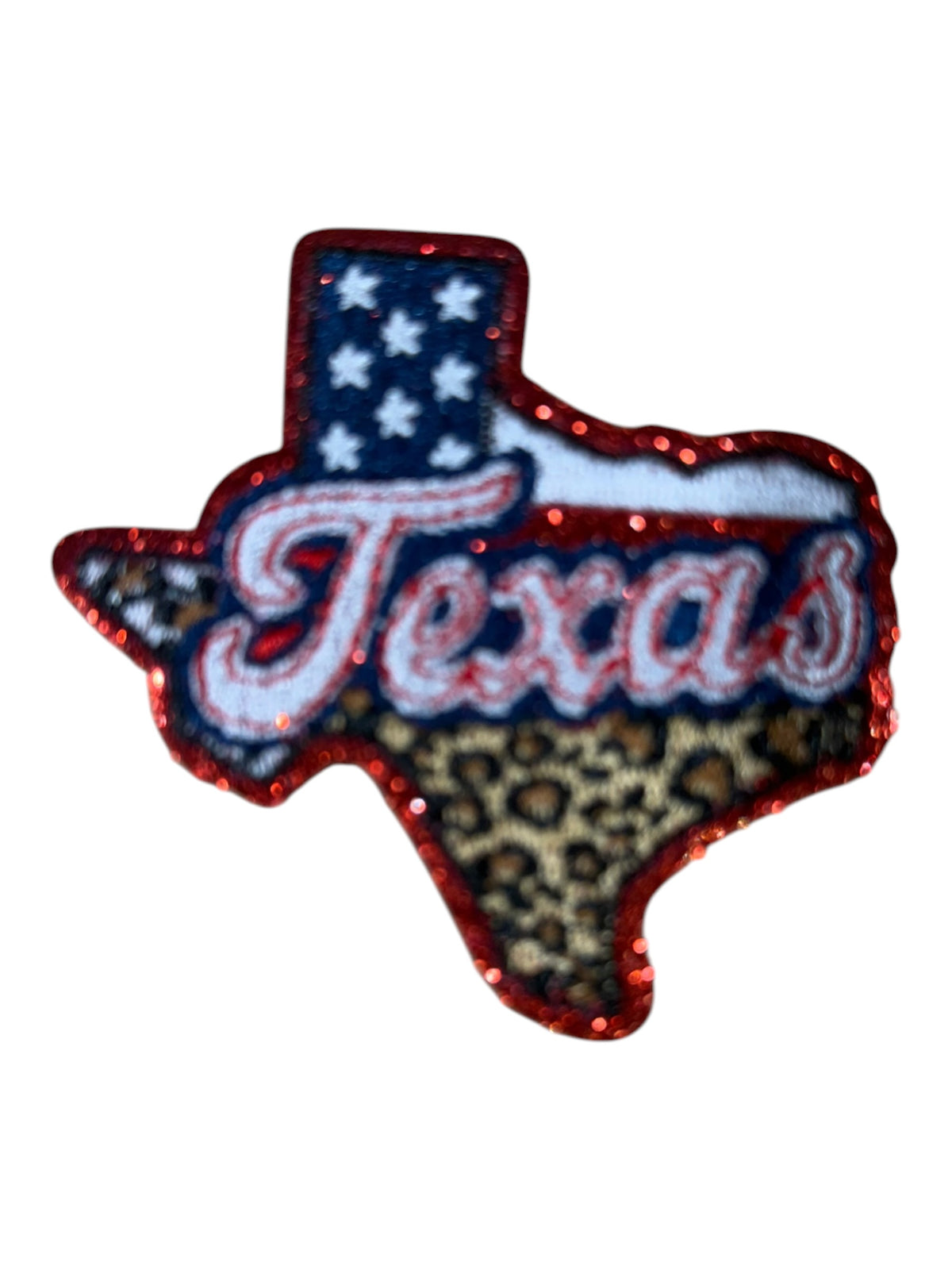 Red white blue State  of Texas