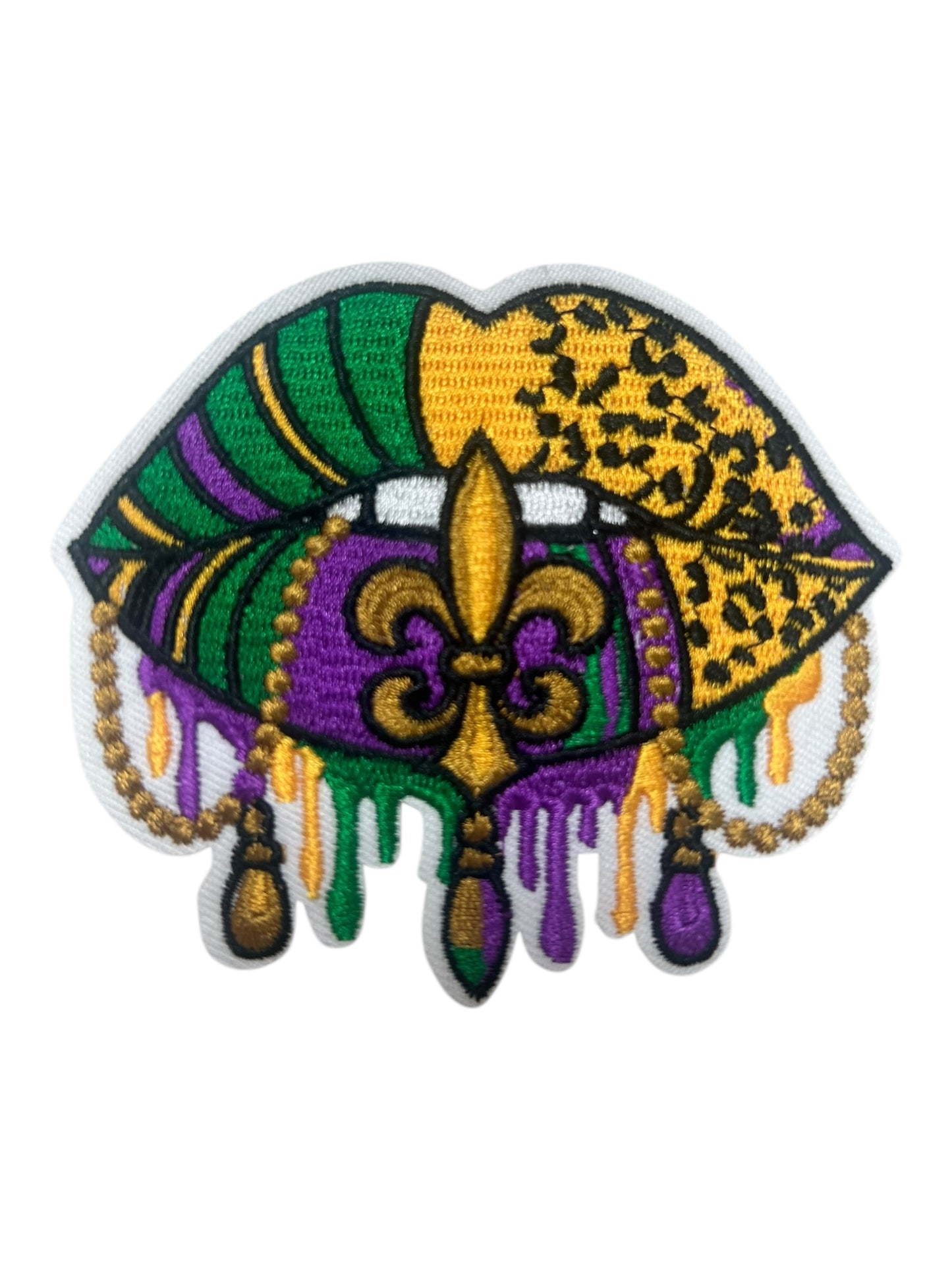 Mardi Gras lips