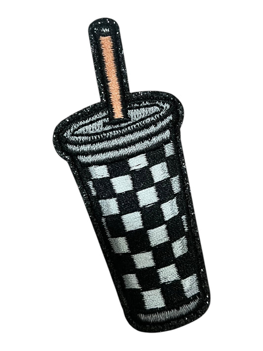 Checkered cup