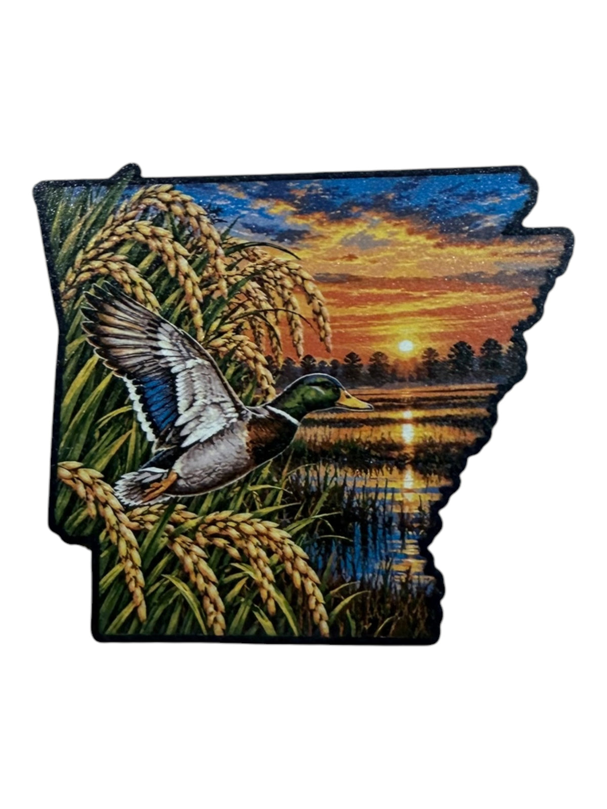 Arkansas duck hunter leatherette