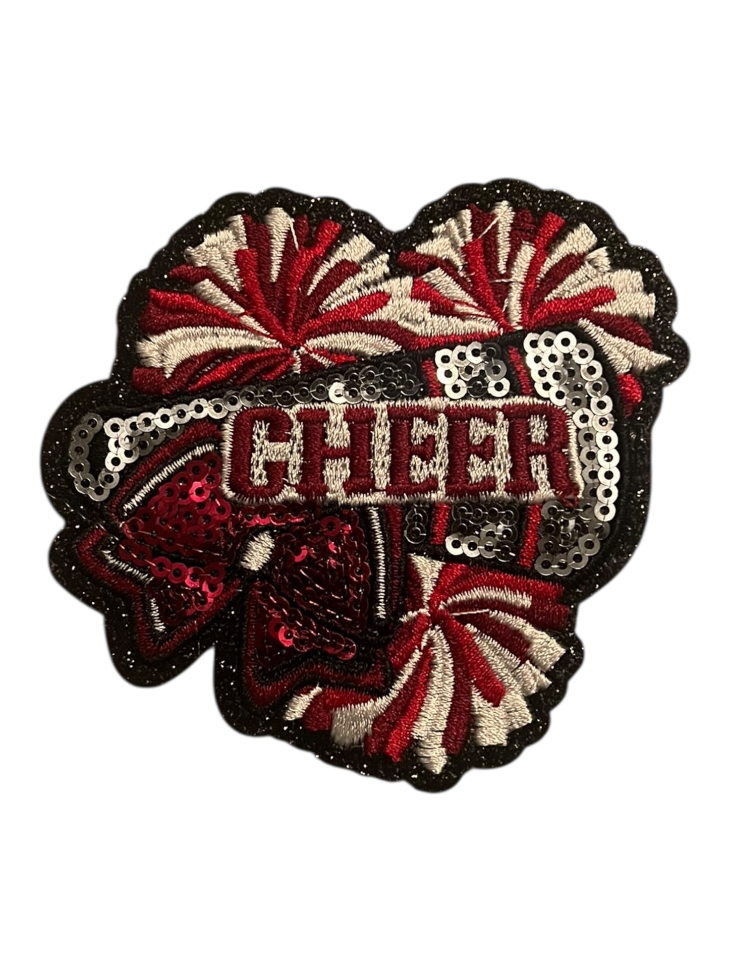 Cheer with Poms and megaphone
