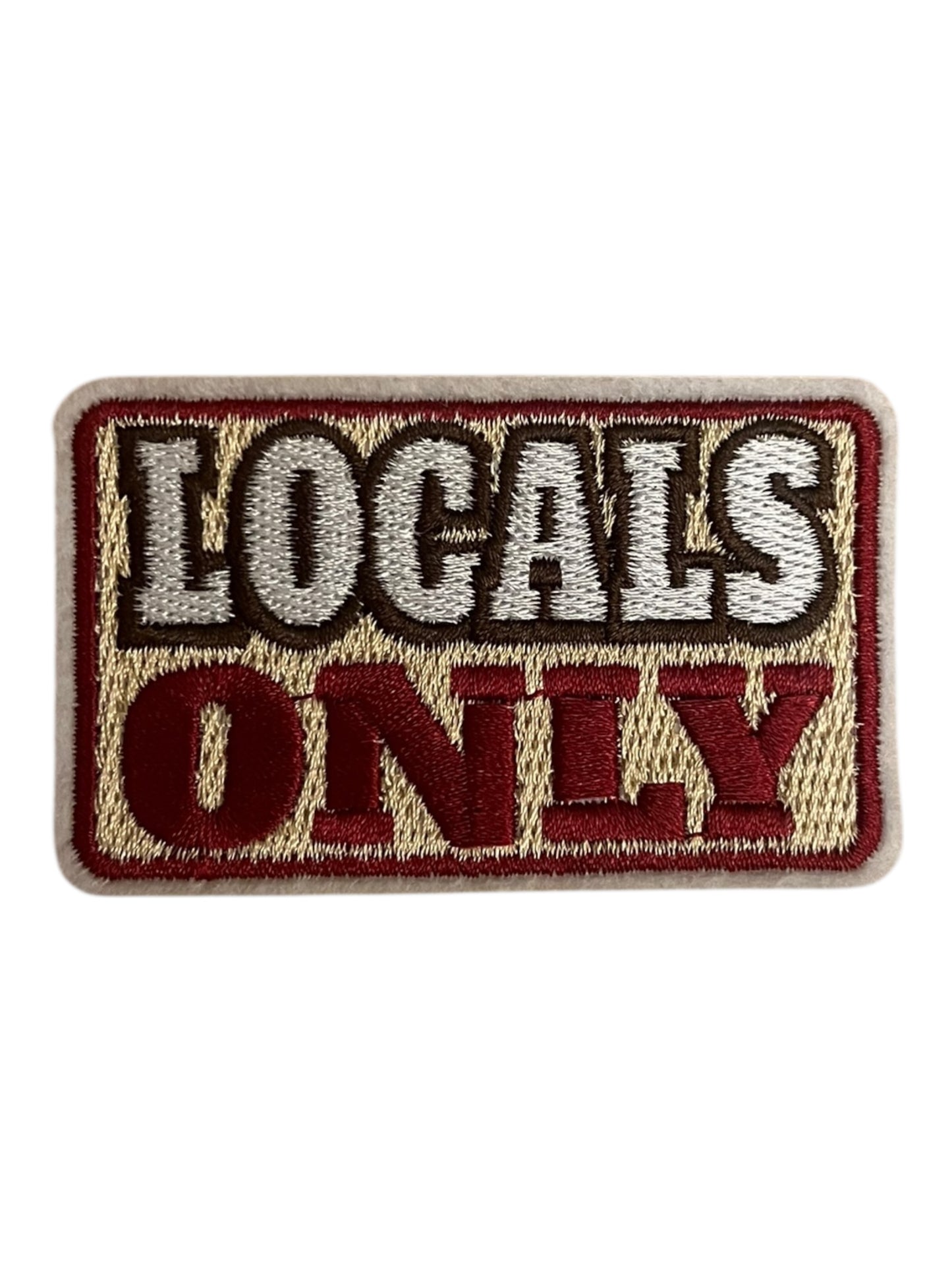 Locals only