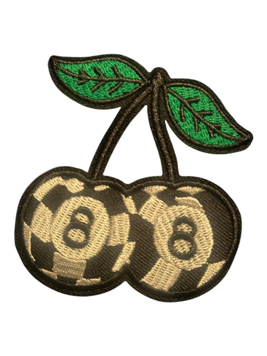 8 ball checkered cherries