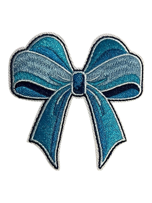 Multi blue small bow