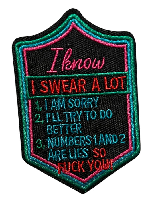 I know I swear a lot