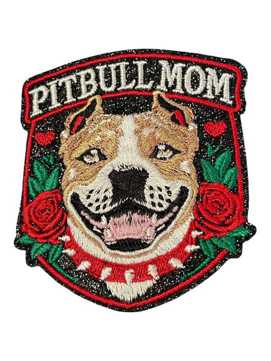 Pit bull mom