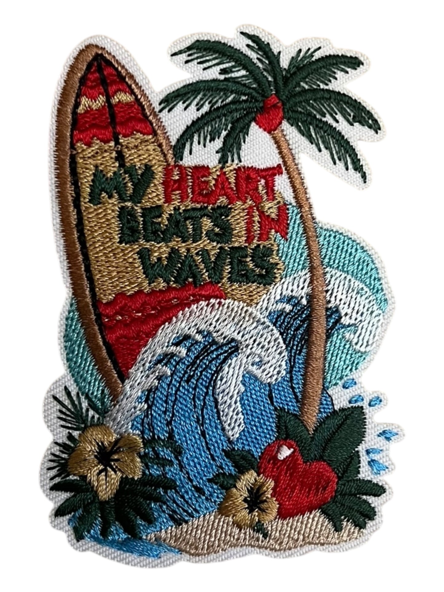 My heart beats in waves