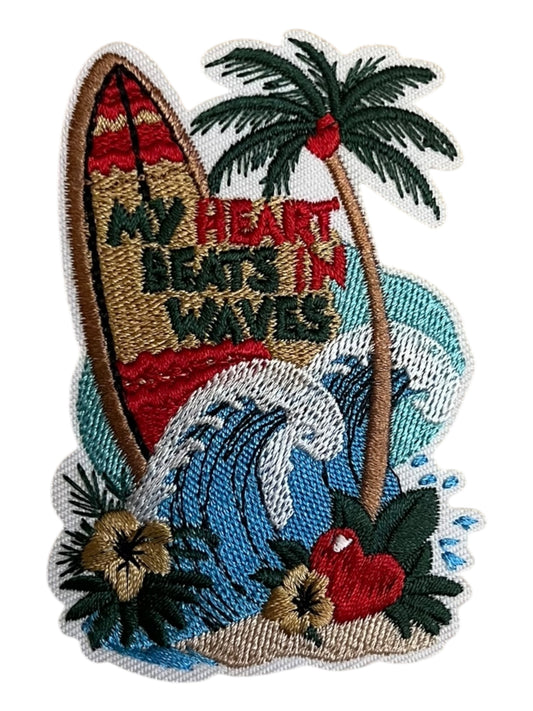 My heart beats in waves