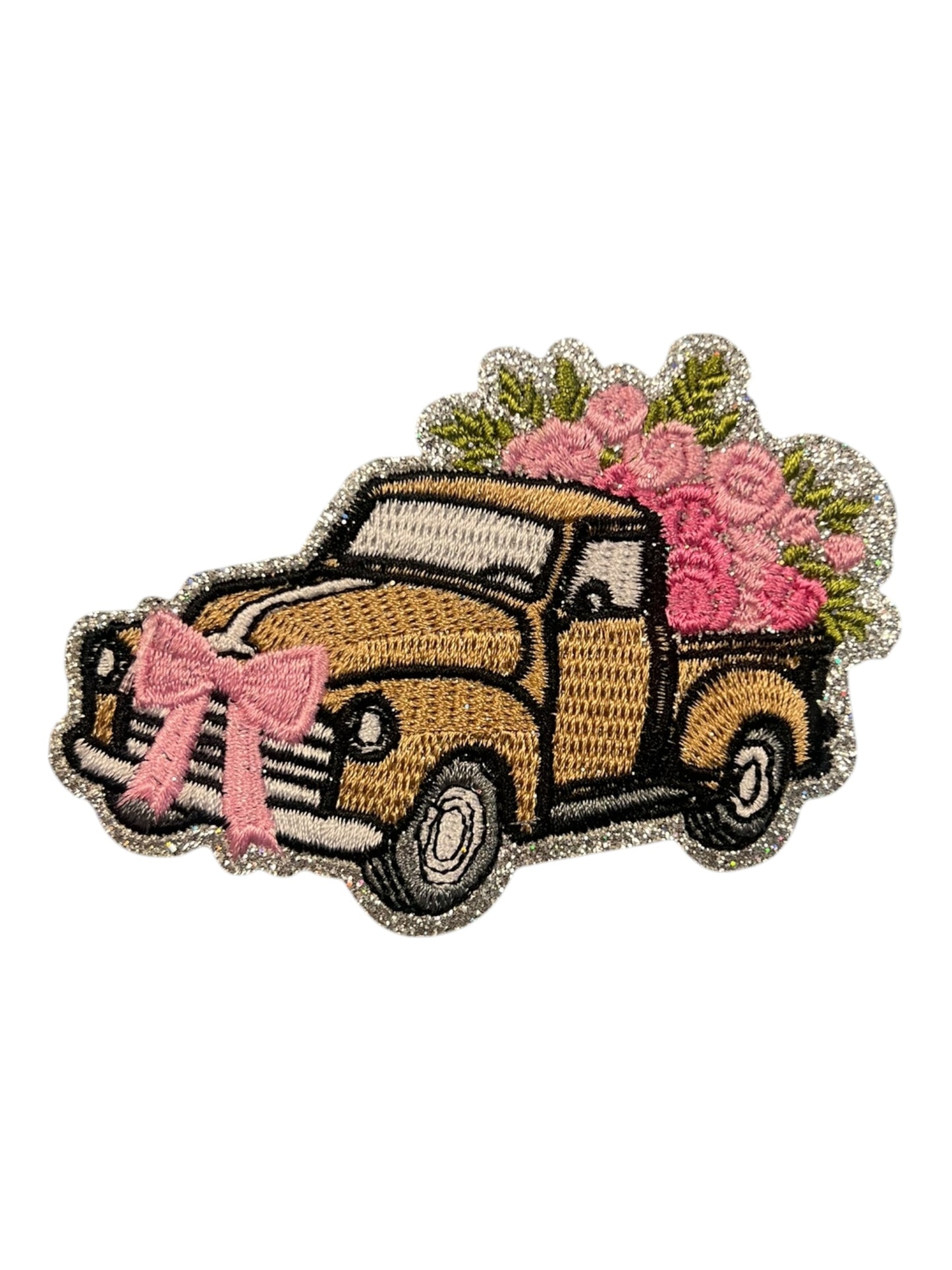 Truck with flowers