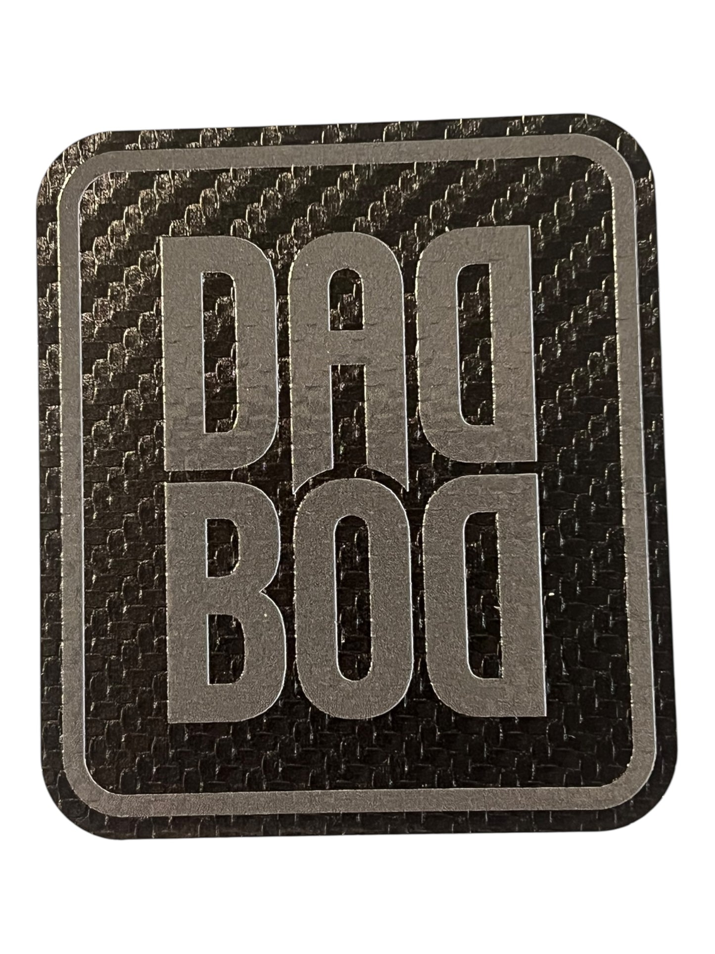Dad Bod carbon fiber leatherette